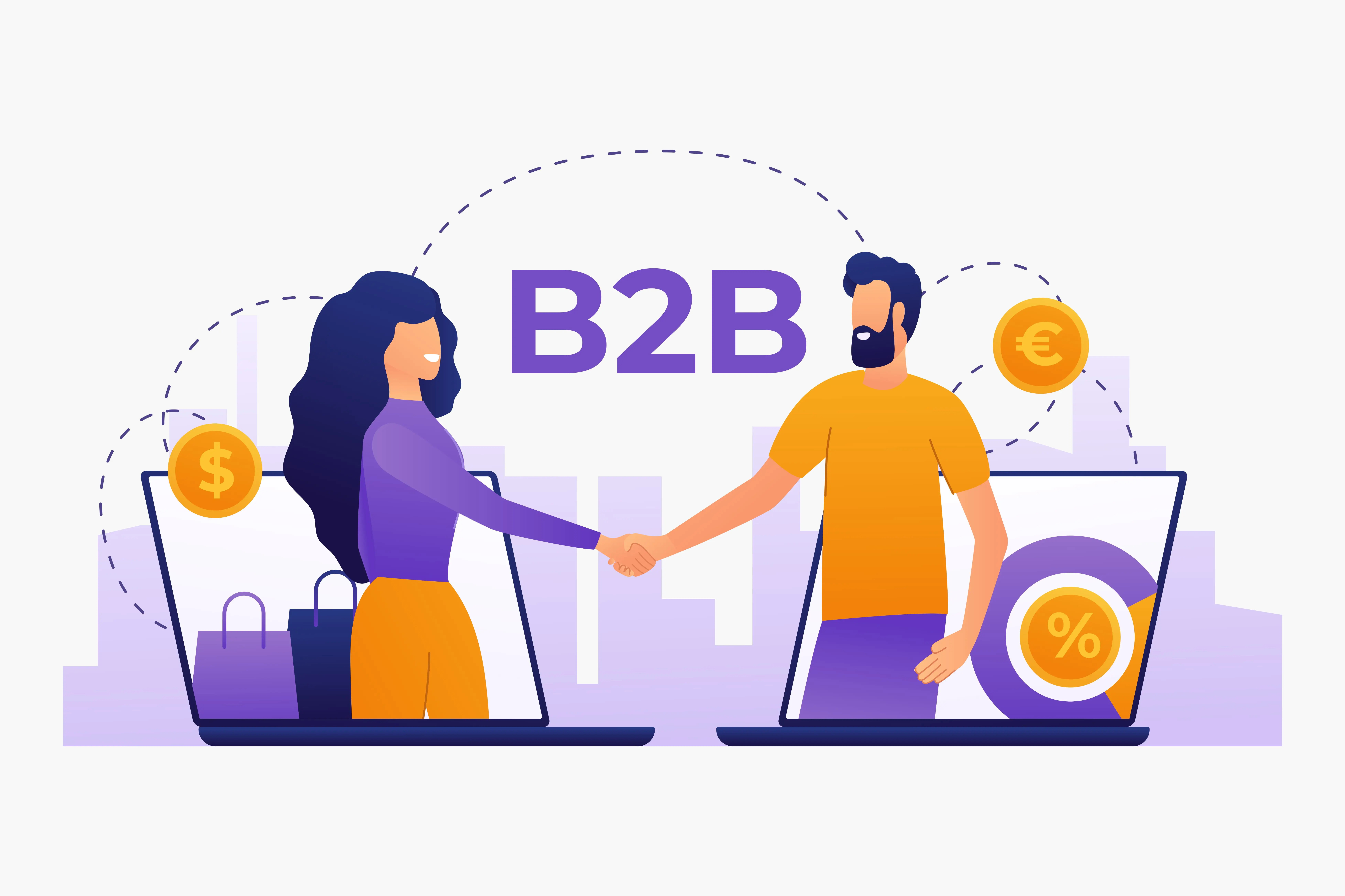E-commerce growth visualization